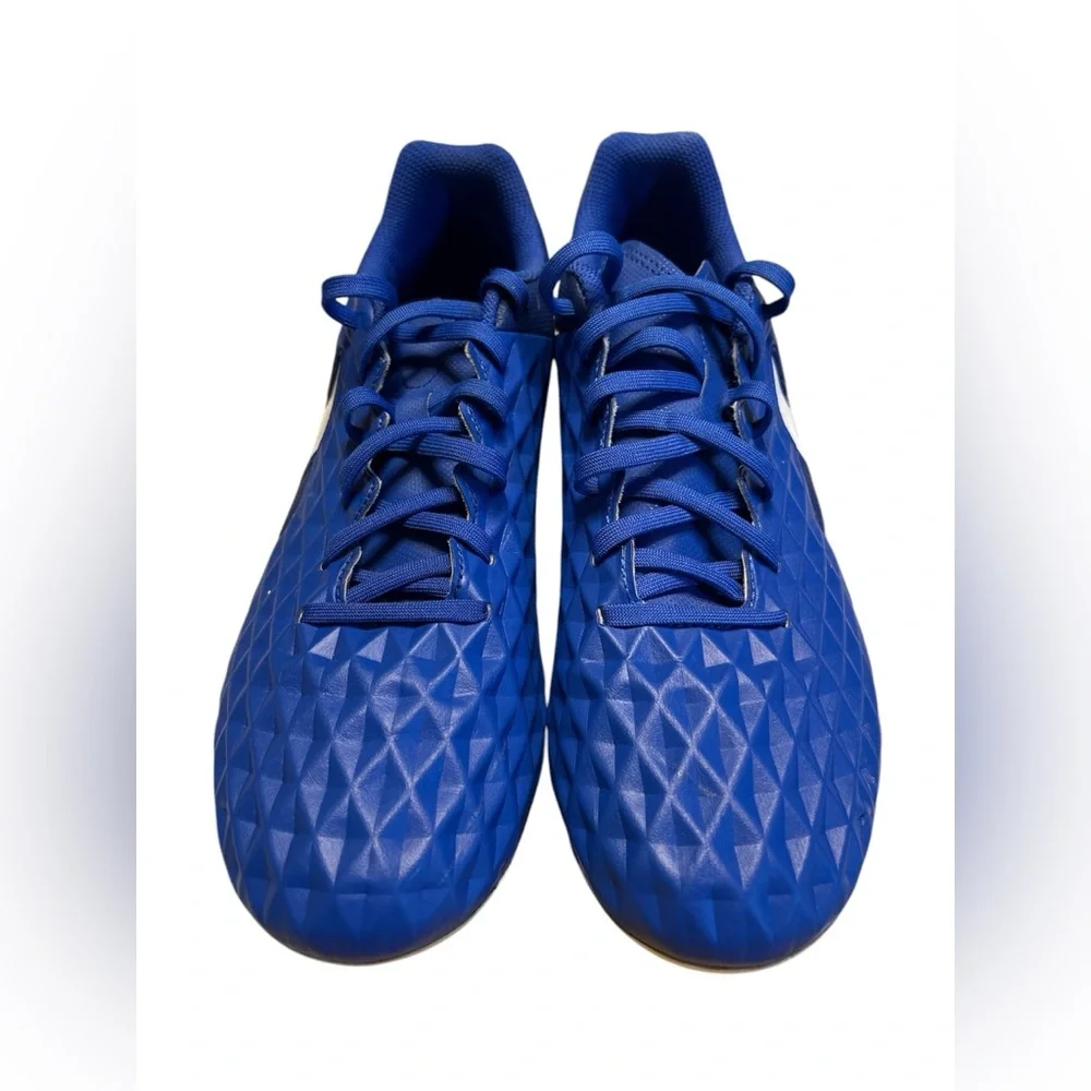 Nike Tiempo Legend 8 Club FG Men’s Size 8 Hyper Royal Blue/White Preowned Cleats